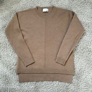 Like New Wilfred Free Camel Crewneck Sweater